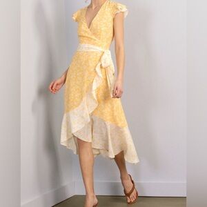 Vince Camuto Faux Wrap Dress- Size 2